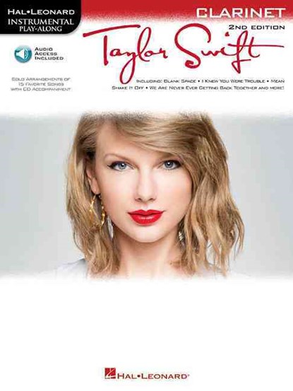 Taylor Swift - Clarinet Play-Along Book/Online Audio, Taylor Swift - Gebonden - 9781617805721