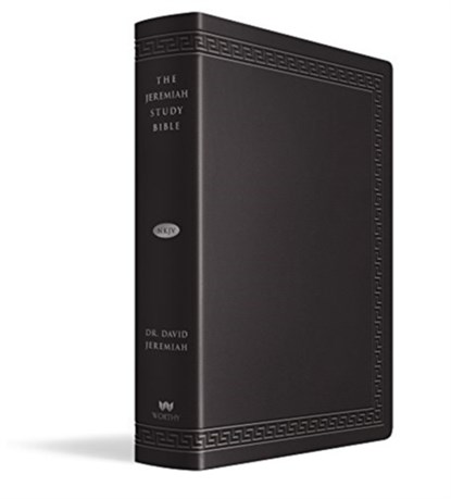 Jeremiah Study Bible, NKJV Large Print Edition, Black LeatherLuxe(R) w/thumb index, Dr. David Jeremiah - Gebonden - 9781617957956