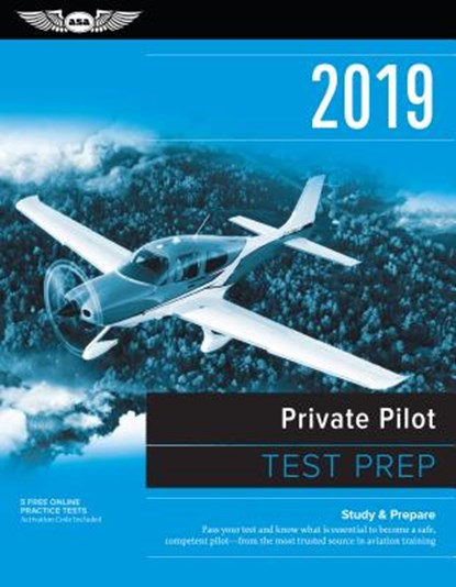 Private Pilot Test Prep 2019, niet bekend - Paperback - 9781619546509