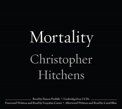 Mortality, Christopher Hitchens - AVM - 9781619691889