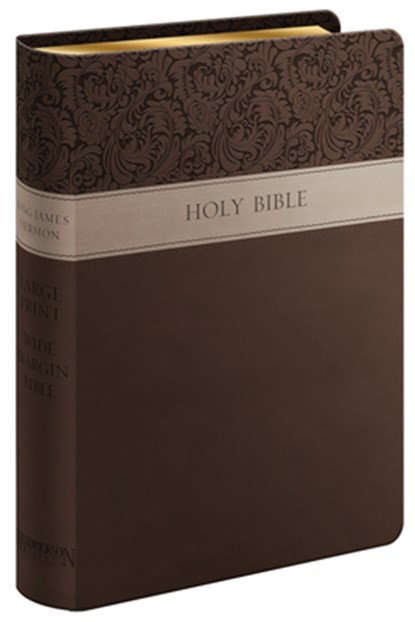 KJV Wide Margin Bible, Hendrickson - Gebonden - 9781619700888