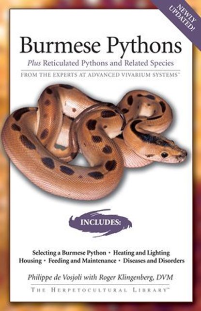 Burmese Pythons, Philippe De Vosjoli ; Roger Klingenberg - Ebook - 9781620080436