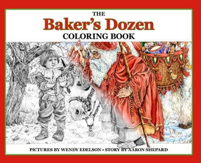 The Baker's Dozen Coloring Book, Skyhook Coloring ; Aaron Shepard - Gebonden - 9781620355633
