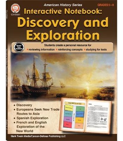 Interactive Notebook: Discovery and Exploration Resource Book, Grades 5 - 8, CAMERON,  Schyrlet - Paperback - 9781622238460
