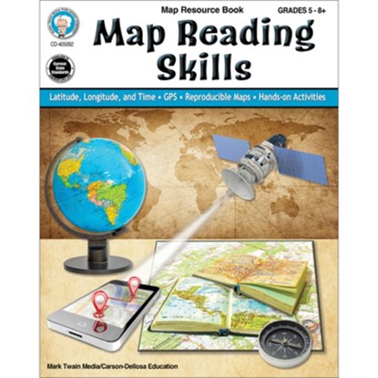 Map Reading Skills Workbook, Grades 5 - 12, Myrl Shireman - Paperback - 9781622239061