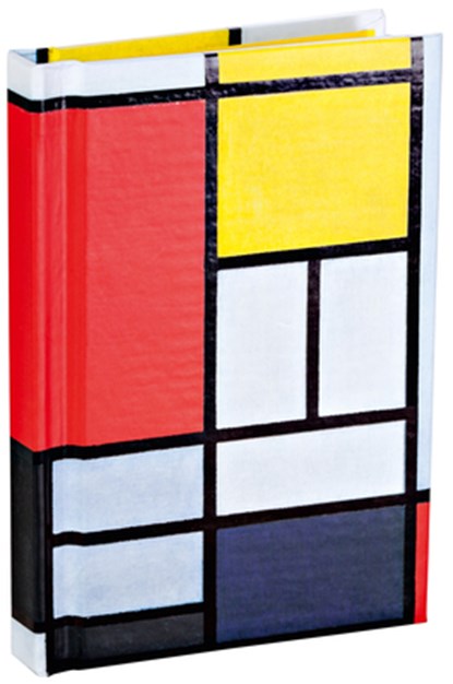 Teneues - Mini Notebook: Piet Mondrian, Hardcover, 120 Dot-Grid Pages with Lay Flat Binding: Pocket Size Mini Hardcover Notebook with Painted Edge Pap, Teneues - Gebonden - 9781623257583