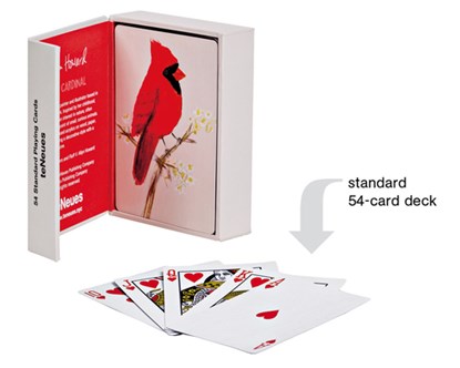 Red Cardinal Playing Cards, Allyn Howard - Losbladig - 9781623258610