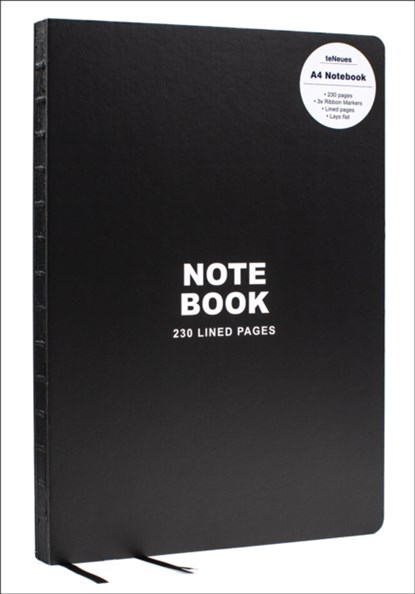 Black A4 Notebook, Teneues Publishing - Gebonden - 9781623259457