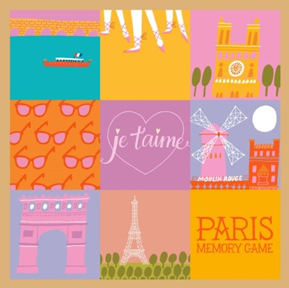 Paris Memory Game, Min Heo - Losbladig - 9781623260460