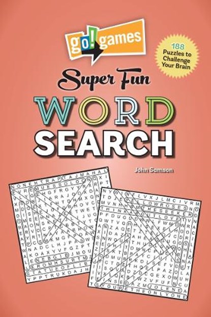 Go!Games Super Fun Word Search, SAMSON,  John - Paperback - 9781623540845
