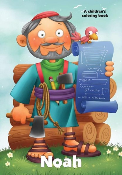 Noah Coloring Book, Agnes De Bezenac ; Salem De Bezenac - Paperback - 9781623875886