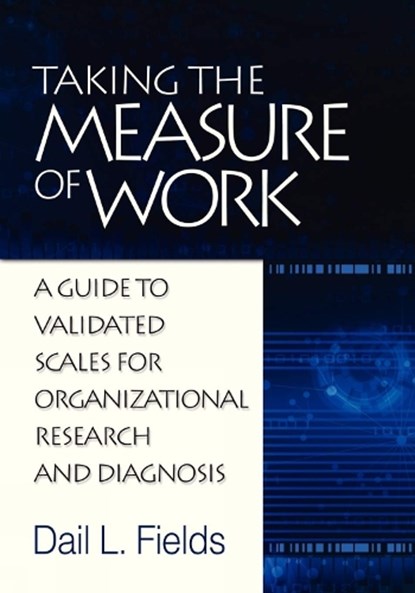 Taking the Measure of Work, Dail L. Fields - Paperback - 9781623962197