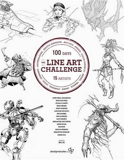 The Line Art Challenge, Eric Ng - Paperback - 9781624650352