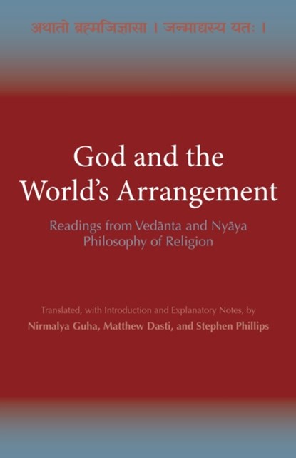 God and the World's Arrangement, Nirmalya Guha ; Matthew Dasti ; Stephen Phillips - Paperback - 9781624669576