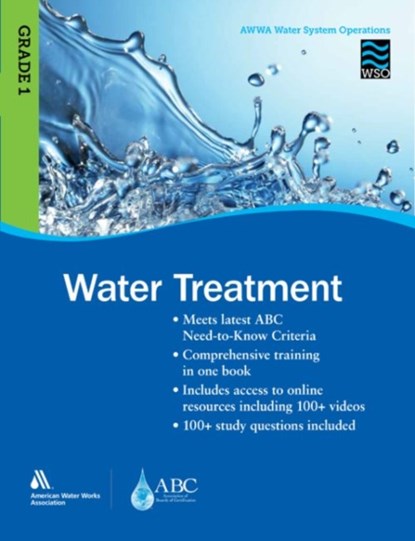 WSO Water Treatment, Grade 1, American Water Works Association - Paperback - 9781625761231