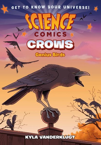 Science Comics: Crows, Kyla Vanderklugt - Paperback - 9781626728028