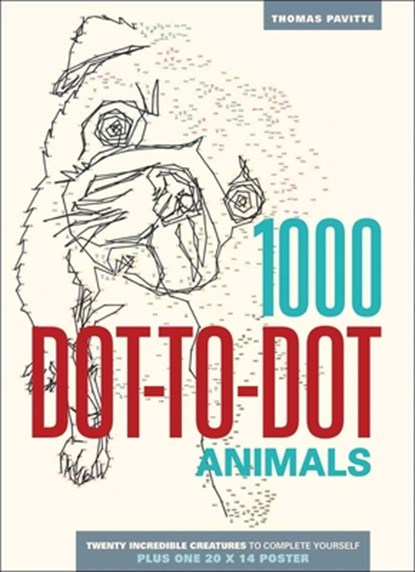 1000 Dot-To-Dot: Animals, Thomas Pavitte - Paperback - 9781626860858