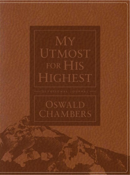 My Utmost for His Highest Devotional Journal, Oswald Chambers - Gebonden - 9781627077347