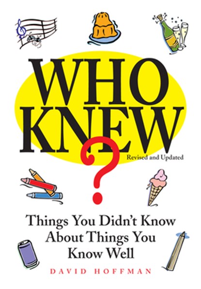 Who Knew?: Things You Didn't Know about Things You Know Well, David Hoffman - Gebonden - 9781627950619