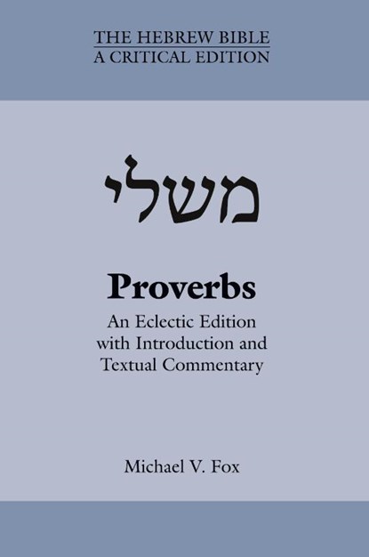 Proverbs, Michael V Fox - Gebonden - 9781628370201
