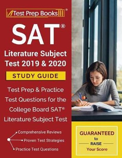 SAT Literature Subject Test 2019 & 2020 Study Guide, Test Prep Books - Paperback - 9781628456288
