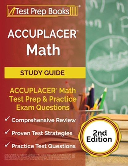 ACCUPLACER Math Prep 2025-2026, Tpb Publishing - Paperback - 9781628456929