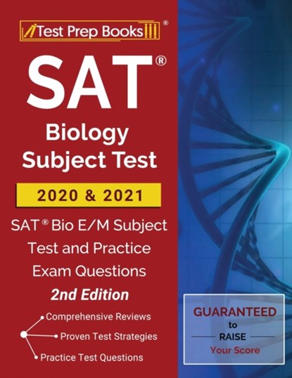 SAT Biology Subject Test 2020 and 2021, Test Prep Books - Paperback - 9781628458930