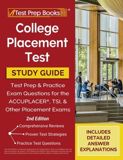College Placement Test Prep, Tpb Publishing - Paperback - 9781628459500