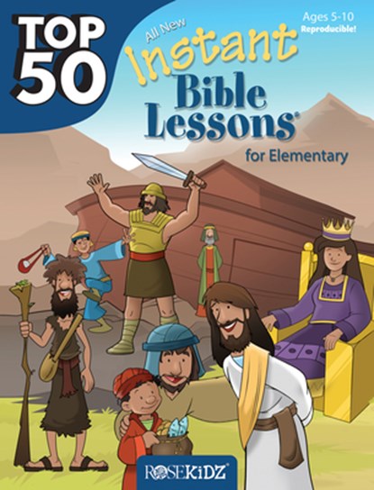 Top 50 Instant Bible Lessons for Elementary with Object Lessons, Lindsey Whitney - Paperback - 9781628624984