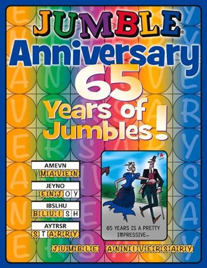 Jumble(r) Anniversary: 65 Years of Jumbles!, Tribune Content Agency LLC - Paperback - 9781629377346