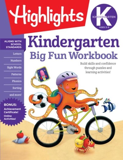 Kindergarten Big Fun Workbook, Highlights Learning - Paperback - 9781629797632