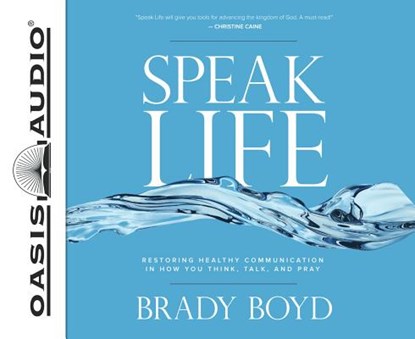 Speak Life, BOYD,  Brady - AVM - 9781631081637