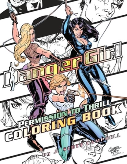Danger Girl: Permission to Thrill Coloring Book, niet bekend - Paperback - 9781631405716