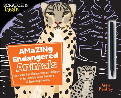 Scratch & Create: Amazing Endangered Animals, BENTLEY,  Ms. Anne - Paperback - 9781631593956