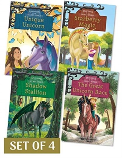 Unicorns of the Secret Stable Set 2 (set of 4), Whitney Sanderson - Paperback - 9781631634970