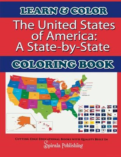 The United States of America, Color Learn & - Paperback - 9781631875571