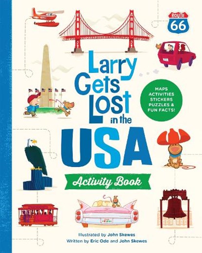 Larry Gets Lost in the USA Activity Book, John Skewes - Paperback - 9781632174185