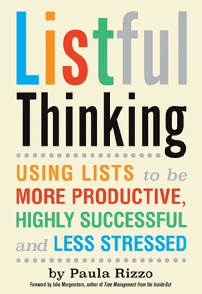 Listful Thinking, Paula (Paula Rizzo) Rizzo ; Julie (Julie Morgenstern) Morgenstern - Paperback - 9781632280039
