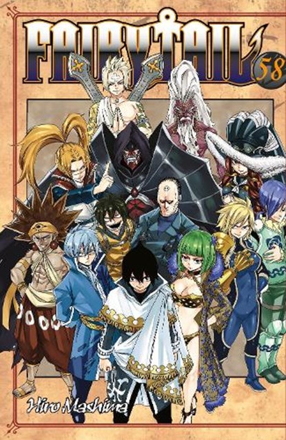 Fairy Tail 58, Hiro Mashima - Paperback - 9781632363343