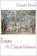 Essay, Donald Revell - Paperback - 9781632430014