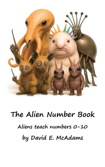 The Alien Number Book, David E McAdams - Gebonden - 9781632707987