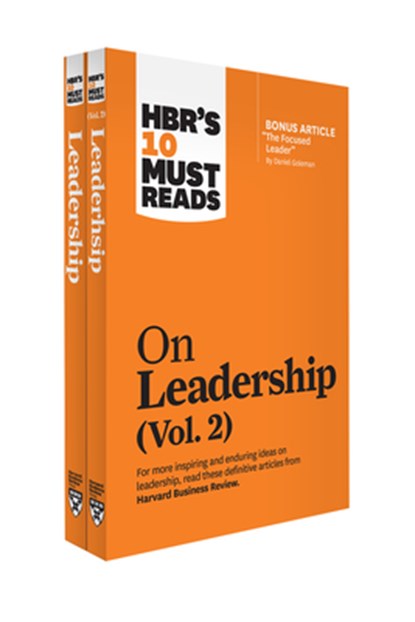 Hbr's 10 Must Reads on Leadership 2-Volume Collection, Harvard Business Review - Paperback - 9781633699373