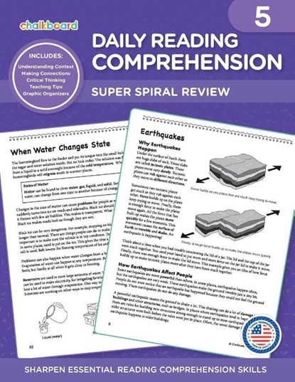 Daily Reading Comprehension Grade 5, David MacDonald ; Janis Barr ; Elizabeth MacLeod - Paperback - 9781634459822