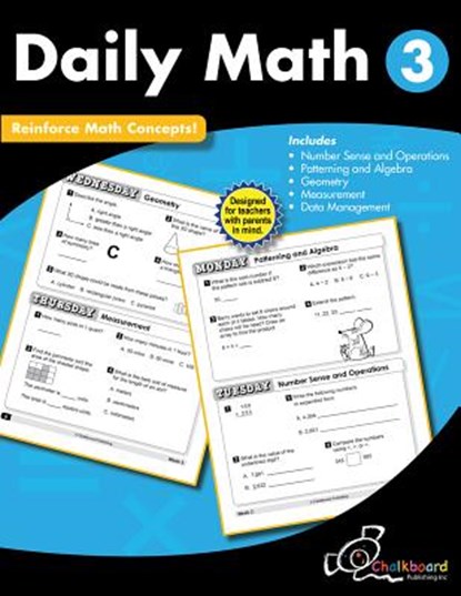 Daily Math Grade 3, Demetra Turnbull - Paperback - 9781634459860
