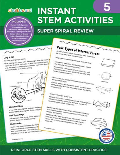 Instant STEM Activities Grade 5, Janis Barr ; David MacDonald ; Elizabeth MacLeod - Paperback - 9781634459945