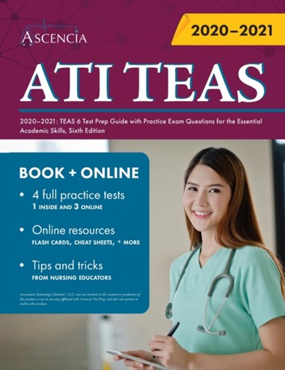 ATI TEAS Study Manual 2020-2021, Ascencia - Paperback - 9781635307719