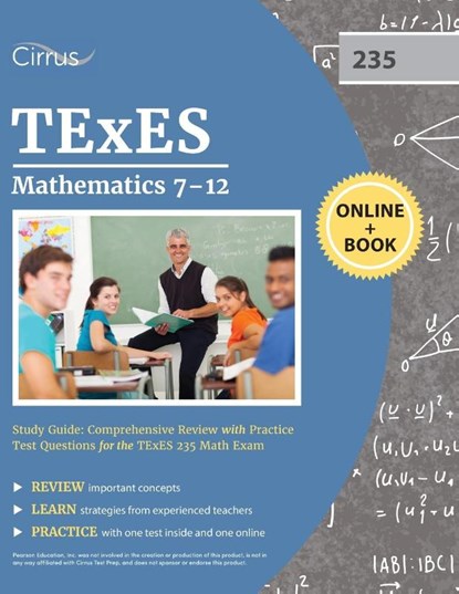 TExES Mathematics 7-12 Study Guide, Cirrus - Paperback - 9781635308815