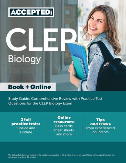 CLEP Biology Study Guide, Inc Accepted - Paperback - 9781635309737
