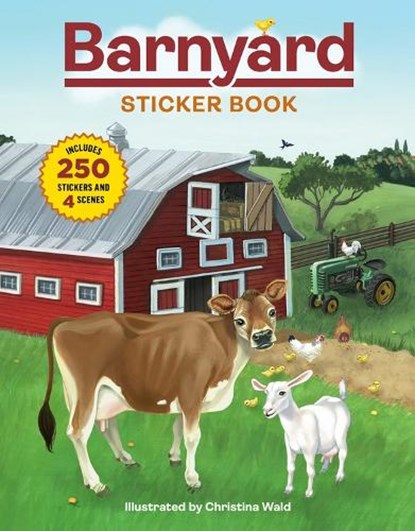 Barnyard Sticker Book, Christina Wald - Paperback - 9781635864946