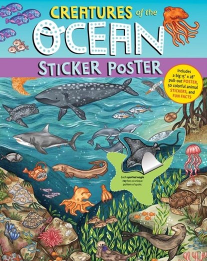 Creatures of the Ocean Sticker Poster, Workman Publishing - Paperback - 9781635866209